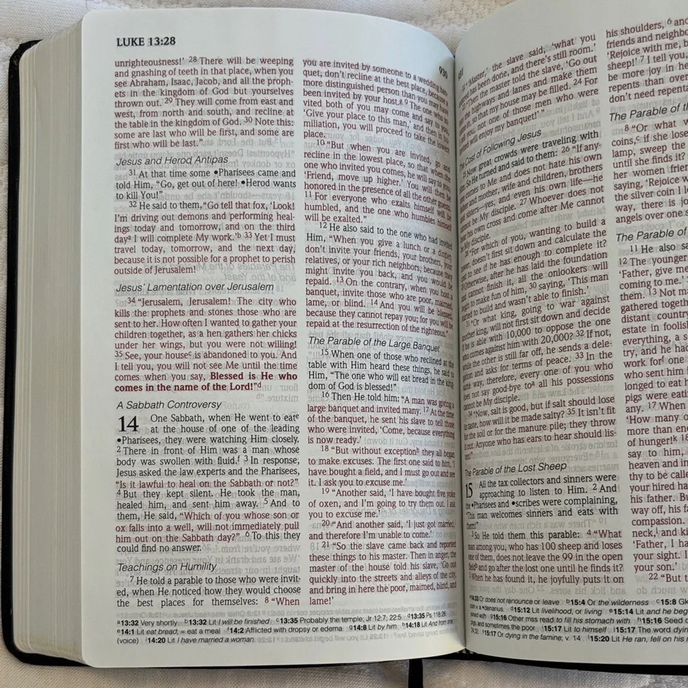 Fellowship of Christian Athletes Competitor’s  Coach's Bible w/Devotionals